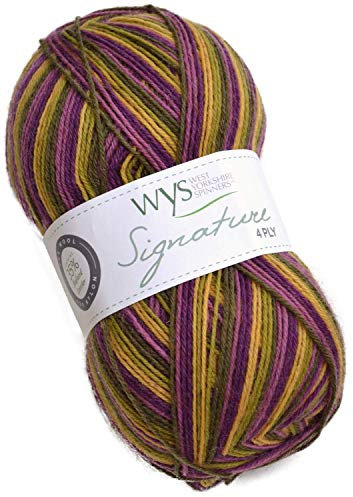 West Yorkshire Spinners Signature 4ply - Passion Fruit Cooler - 811 wys sig 4ply