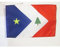AZ FLAG - Flagge Akadien Der Neuengland - 45x30 cm Mit Kordel - Akadier Fahne 30 x 45 Cm - Flaggen