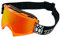 TWO-X Cross-Brille - Motocross-Brille mit verspiegeltem Iridium Glas - Kratzfeste Motorrad-Brille - Enduro & Downhill - Modell Race - Orange