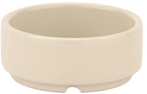 G.E.T. Smooth 2 Ounce Ivory Melamine Ramekin Dipping Sauce Cup (Set of 12)|for Condiments, Dressings and Side Dishes