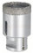 Bosch Professional 1x Fresa Diamantata Best for Ceramic Dry Speed, Foratura a Secco della Ceramica Dura, Ø 57 x 35 mm, Accessorio Smerigliatrice Angolare