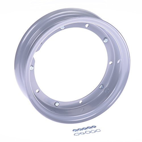 KMP italiana Felge 2.50x10 grau Stahlfelge für Motorroller
