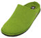 HAFLINGER Flair Soft Filzpantoffeln aus Wollfilz Hausschuh Grasgrün, Gr. 47