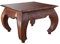 Massivmöbel Akazie Couchtisch 60x60 Holz Möbel massiv Nougat Opium #612
