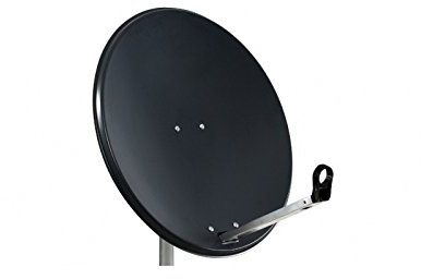 Parabole 80 cm Anthracite HD-LINE Pro pour Astra Hotbird Nilesat Türksat ...