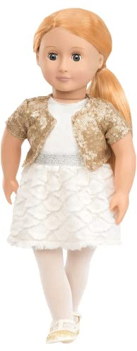 Our Generation 18 Holiday Dress Doll - Hope