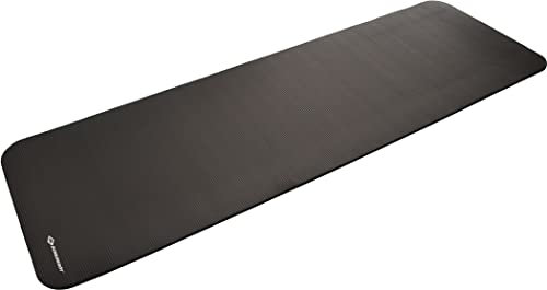 Schildkröt Fitnessmatte 10 mm, Anthrazit, mit Tragegurt, 960060