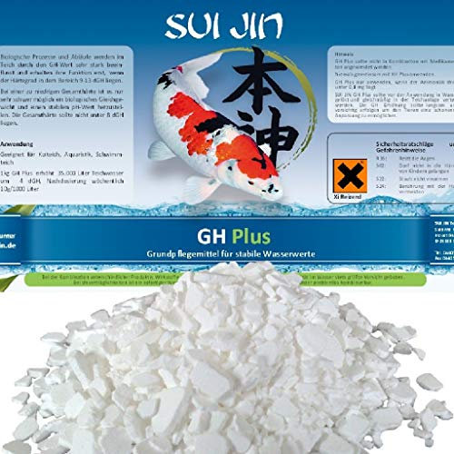 GH Plus - 9 kg FLOCKEN Gesamthärte Wasseraufbereiter
