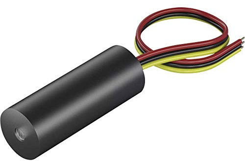 Laser Lasermodul Punktlaser rot 650nm 1mW 3VDC 8x21mm Alugehäuse - 70100594