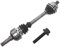 ATEC Germany 1x Antriebswelle vorne links Gelenkwelle Kompatibel mit FORD GALAXY Mk1 (WGR), SEAT ALHAMBRA (7V8, 7V9), VW SHARAN (7M8, 7M9, 7M6)