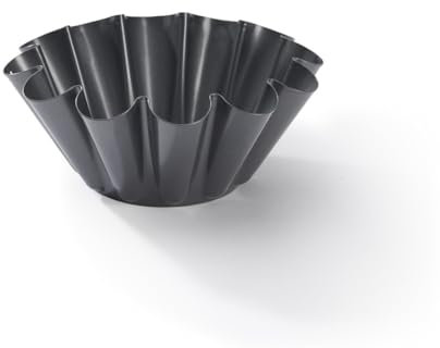 de Buyer - Brioche Form aus Antihaftbeschichtetem Stahl - 22 x 8,3 cm - 4702.22, Schwarz