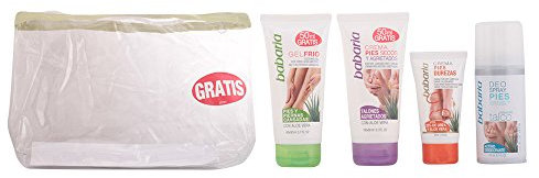 BABARIA DESODORANTE PIES 150ML VAPORIZADOR + GEL PIES CANSADOS 150ML + CREMA DUREZAS 50ML + HIDRATANTE 150ML