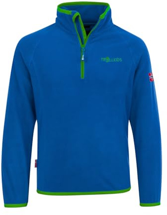 Trollkids Kids Nordland Half Zip | Extrem leicht, Gute Wärmeleistung, Schnelltrocknend
