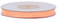 Organzaband 6mm x 25m Apricot
