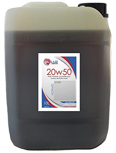 DLLUB - HUILE MINERALE SAE 20W50-10 litres