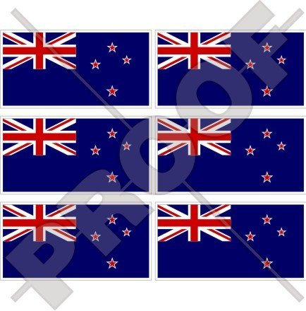 Neuseeland Flagge Kiwi 40 mm (40,6 cm) Mobile Handy Vinyl Mini Sticker, Aufkleber X6
