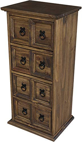 Aufbewahrungsschrank mit 8 Fächern Eiche antik Rio Classico Aufbewahrung Holz Pinie Massivholz Echtholz Farbe wählbar Brasilmöbel