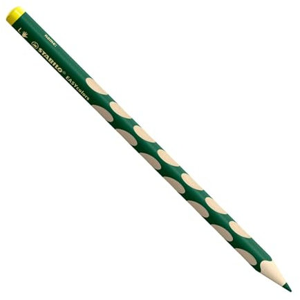 Ergonomischer Buntstift für Linkshänder - STABILO EASYcolors - Einzelstift - laubgrün
