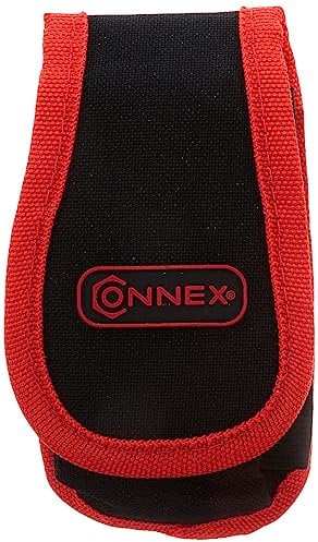 Connex Handytasche - Mit Klettverschluss - Ideal für Baustelle & Outdoor - Mit Gürtelschlaufe - Aus Polyester - Pflegeleicht/Smartphone-Tasche/Handyhülle/Baustellenhülle / COX952114, mehrfarbig