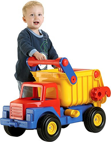 WADER Truck No. 1 Lastwagen LKW Kipper mit Gummireifen