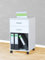 Möbeldesign Team 2000 - Rollcontainer Bürocontainer Schubcontainer Nachtschrank weiß -3