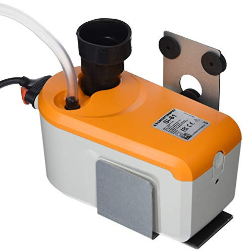 Sauermann Pompa Scarico condensa a pistone con Serbatoio Integrato, ABS, Bianco/Arancione, Fino a 50 Kw