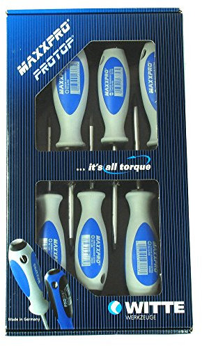 Schraubendreher-Set 'Witte' 6-tlg, LS+PH, Softgriff