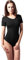 Urban Classics Damen Stretch Jersey Body voor Dames Top, Schwarz (Black 7), XS EU