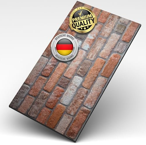 AS Country Stone® Wandverkleidung Steinoptik | 100x50x2 cm | 3D Effekt Wandpaneele Steinoptik für Küche und Wohnzimmer | Innen- und Außenbereich - 3D Wandpaneele - Akustikpaneele