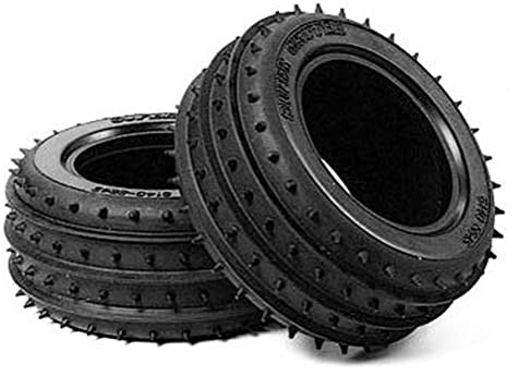 TAMIYA 300050449 – Spike Grooves Front Tyre, 2, City Speed Camera