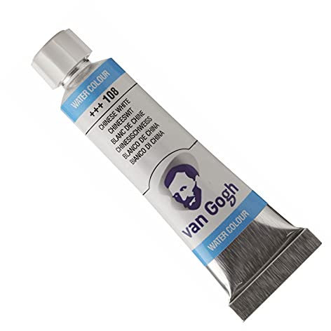 Talens VAN GOGH Aquarellfarben, Tube 10 ml, 108 Chinesischweiß