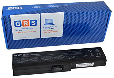 GRS Akku kompatibel mit Toshiba Satellite L750, Satellite L750D, ersetzt: PA3816U-1BRS, PA3817U-1BRS, PA3818U-1BRS, PA3819U-1BRS, PABAS227, PABAS228, PABAS229, PABAS230 4400mAh, 10.8V
