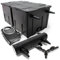 SunSun Komplettset: CBF-350B Teichfilter bis 60000 L Teichfilteranlage als Durchlauffilter, NEO10000 SuperECO Teichpumpe 10000l/h 80W, CUV-236 Teichklärer UVC Klärer mit 36W, Y-Verteiler