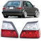 Carparts-Online Rückleuchten rot weiß Kristall passend für VW Golf II 2 83-91