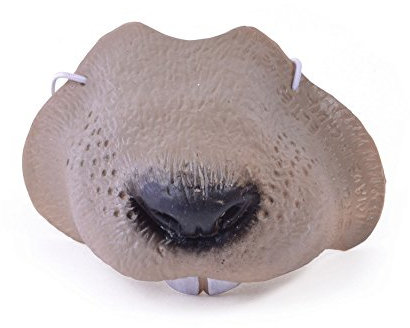 Bristol Novelty MD060D Mouse Nose, Unisex-Adult, Grey, One Size