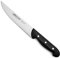 Arcos Cuchillo Cocina Acero Inoxidable Nitrum y Hoja 180 mm. Cuchillo Utilidad Profesional. Mango ergonómico polioximetileno Pom. Serie Maitre. Color Negro.