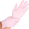 FRANZ MENSCH Hygostar Nitrilhandschuhe Safe Light | puderfrei, rosa, 10/XL, 24cm, 100 Stück, Einweghandschuhe, Einmalhandschuhe, in Gr. XS, S, M, L, XL & XXL verfügbar