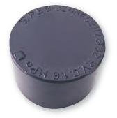 Adequa B-25 Tapón Hembra de PVC para Tubo de Presión, 25 mm