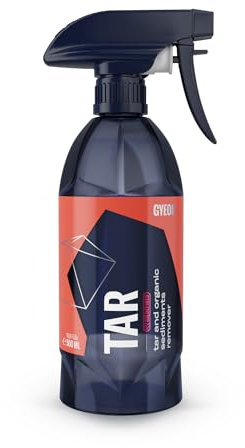 GYEON Tar Redefined 500 ml - Removedor de alquitrán para coches - También elimina de forma segura adhesivo, pino, savia y goma automotriz, removedor de alquitrán para detalles y preparación de