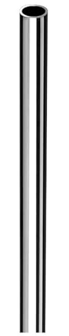 Schell – Kupfer-Rohr 10 mm auf beiden Seiten glatt, chrom 300 mm