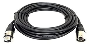 Cannon OmniaLaser XLR6MT dmx XLR m/F, 6mt, besonders geeignet für die Verbindung von Effekt-Licht DMX-Controller, Moving Head und Geräten Master/Slave