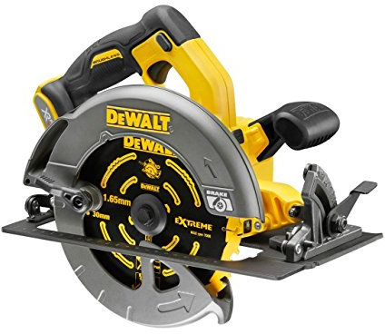 DeWalt DCS575N-XJ Scie Circulaire XR Flexvolt 54V Brushless 190 mm sans Batterie ni Chargeur, Jaune, Taille Unique