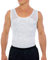 Esteem Apparel Original Herren Brust Compression Shirt zum Verstecken von Gynäkomastie Moobs (Weiß, X-Large)