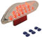 Citomerx LED Rücklicht kompatibel mit Aprilia Rally RS, F 650, Keeway, MBK Nitro, Yamaha Aerox