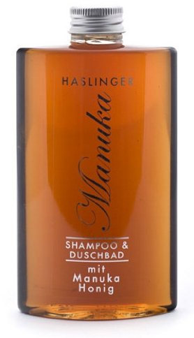 Lashuma Manuka Honig Shampoo - Duschbad mit echtem Manuka Bienenhonig, 200 ml