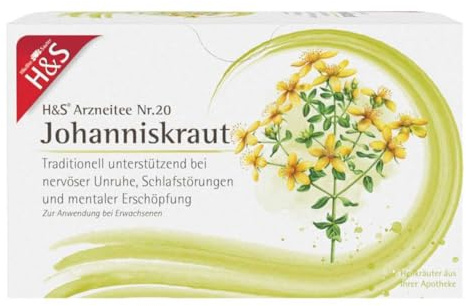 H&S Johanniskraut Filterbeutel 20X2.0 g