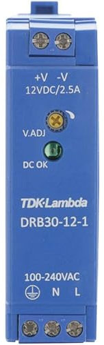 TDK -Lambda 1092071 DRB-30-12-1 - Fuente de alimentación para Carril DIN (raíl DIN) 12 V/DC 2,5 A 30 W 1 x