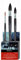 ESCODA Set 3 Aquarellpinsel - N.8 Rund Spitz, N.14, N.18 Französischer Aquarellpinsel Kunsthaar Fehhaar Set #2 Alvaro Castagnet Serie Prado Último Profesionell Handgefertigt in Barcelona.