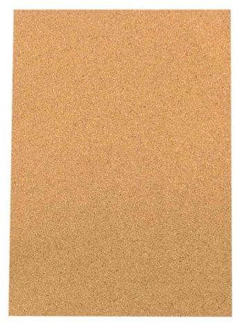 2 feuilles de liège adhésif - Format A4