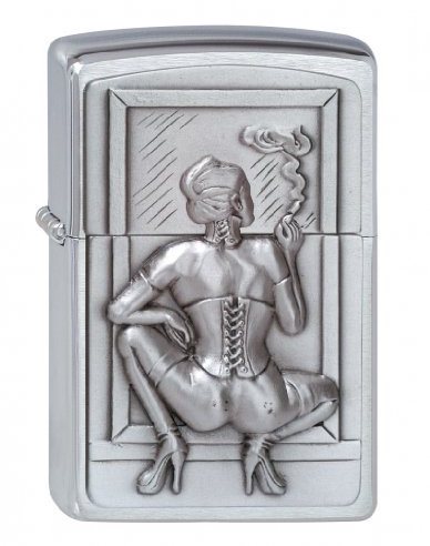 Zippo 1300127 Feuerzeug Smoking Woman Emblem